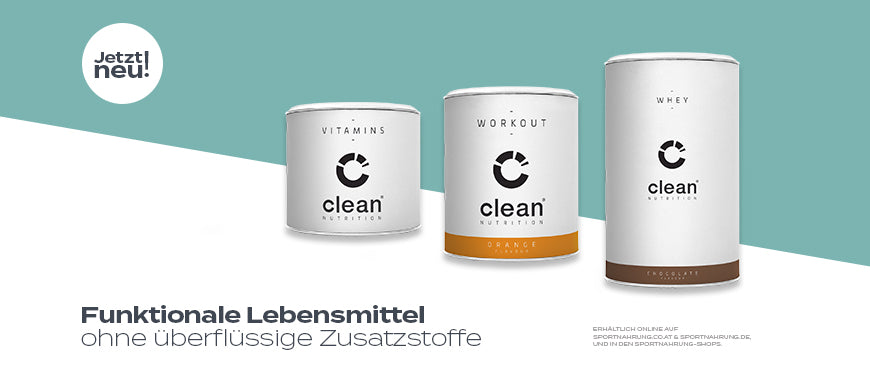 Clean Nutrition - Functional Food ohne überflüssige Zusatzstoffe
