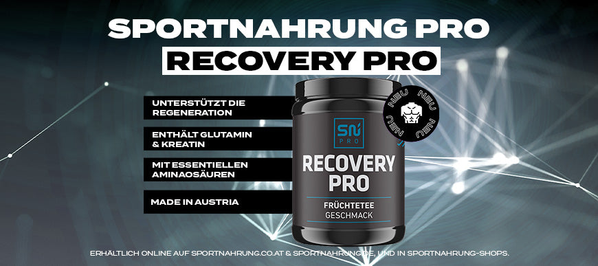 SPORTNAHRUNG Recovery Pro: zur effizienten Regeneration nach dem Training